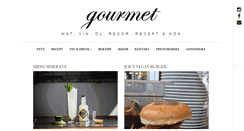 Desktop Screenshot of gourmet.se